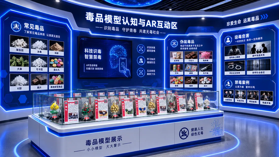 AR毒品模型 (圆形)