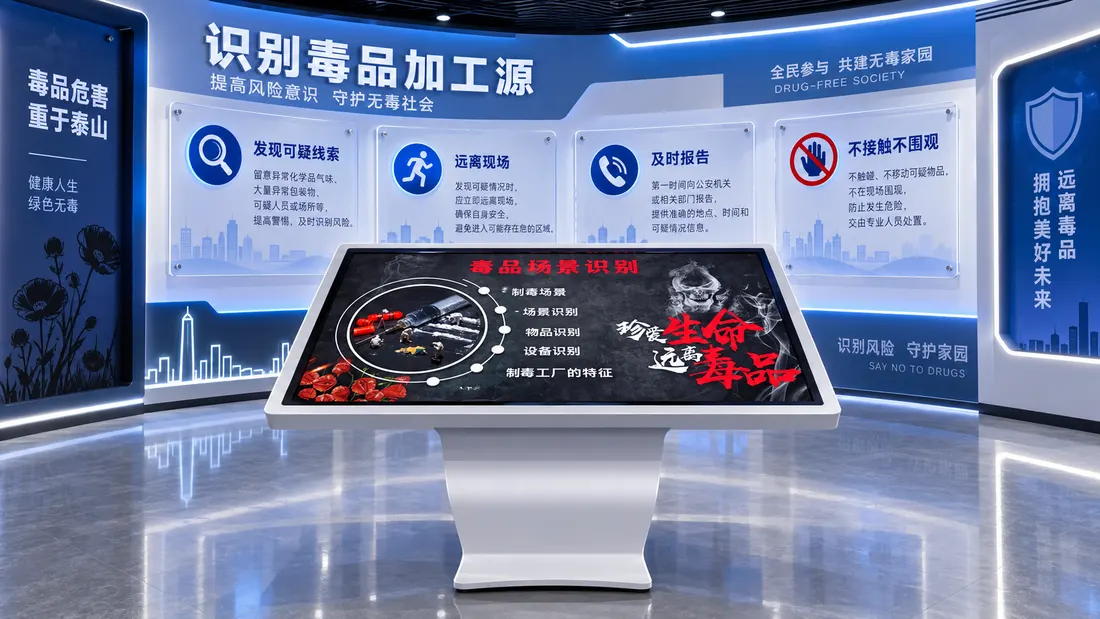 识别毒品加工源