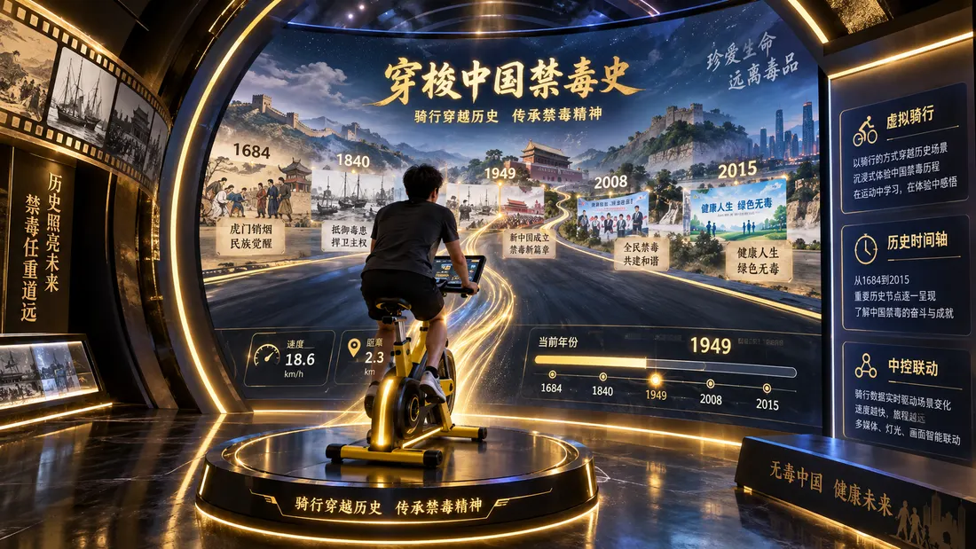 动感单车-穿梭中国禁毒史
