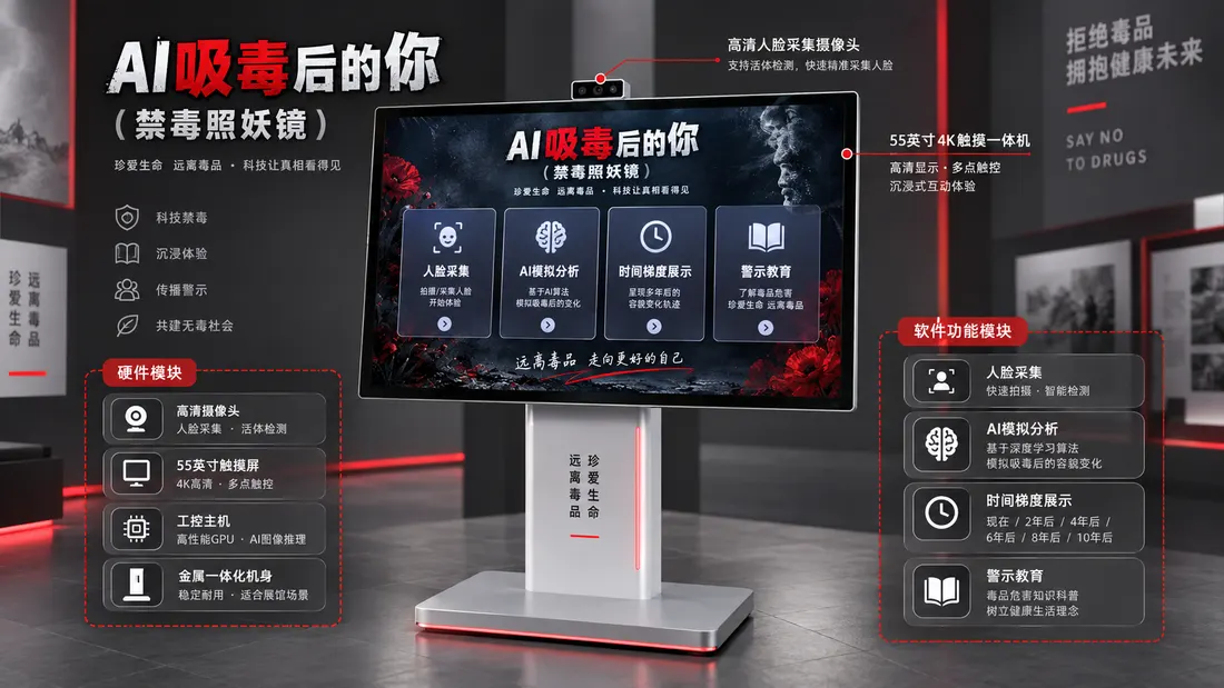 AI吸毒后的你（禁毒照妖镜）产品展示图