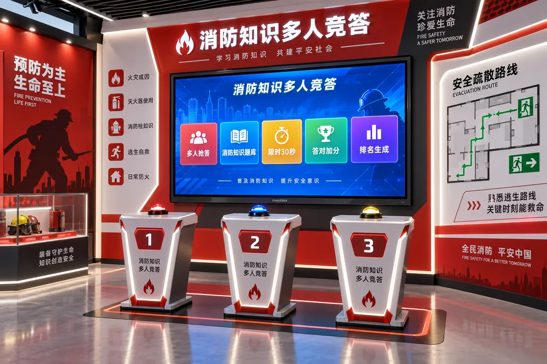 消防知识多人竞答