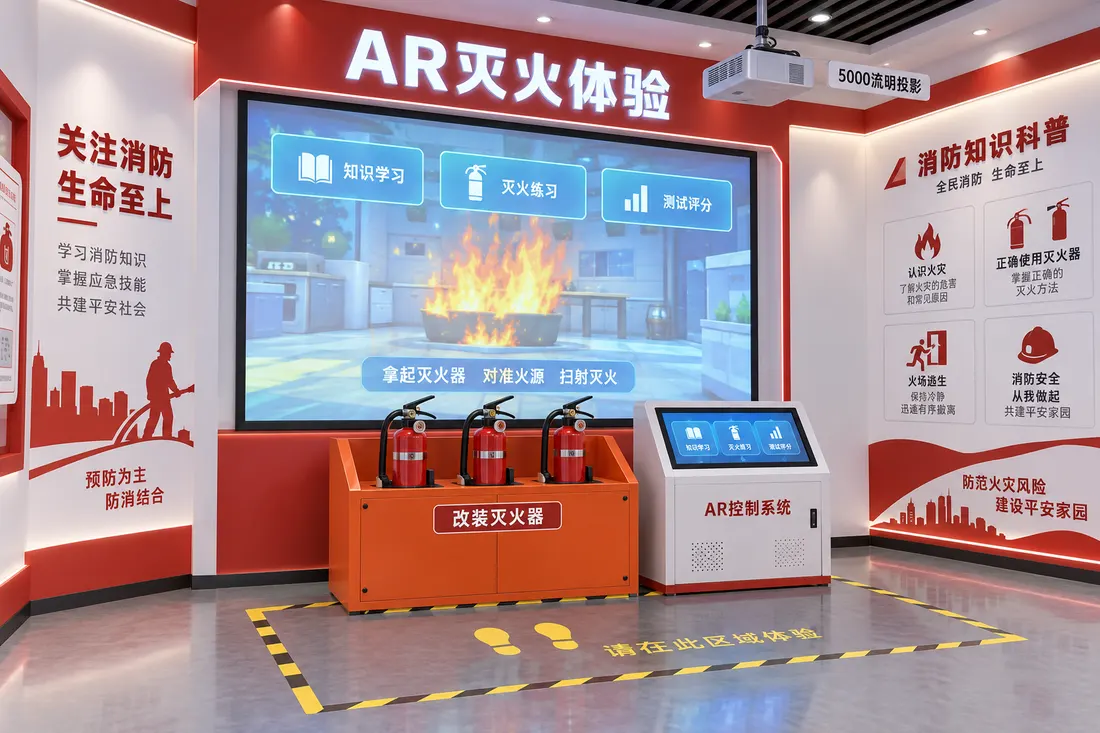 AR 灭火体验