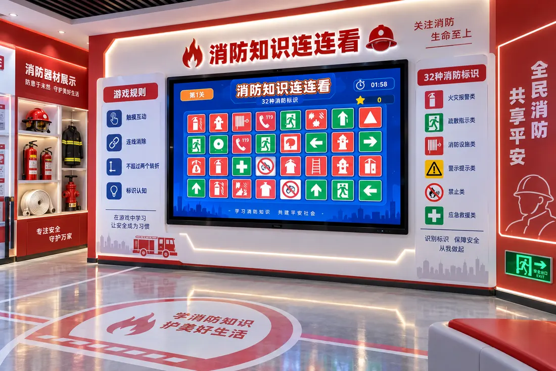 消防知识连连看