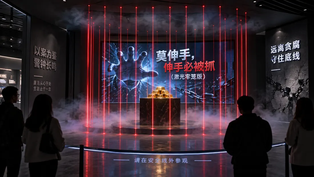 莫伸手,伸手必被抓 (激光牢笼版)