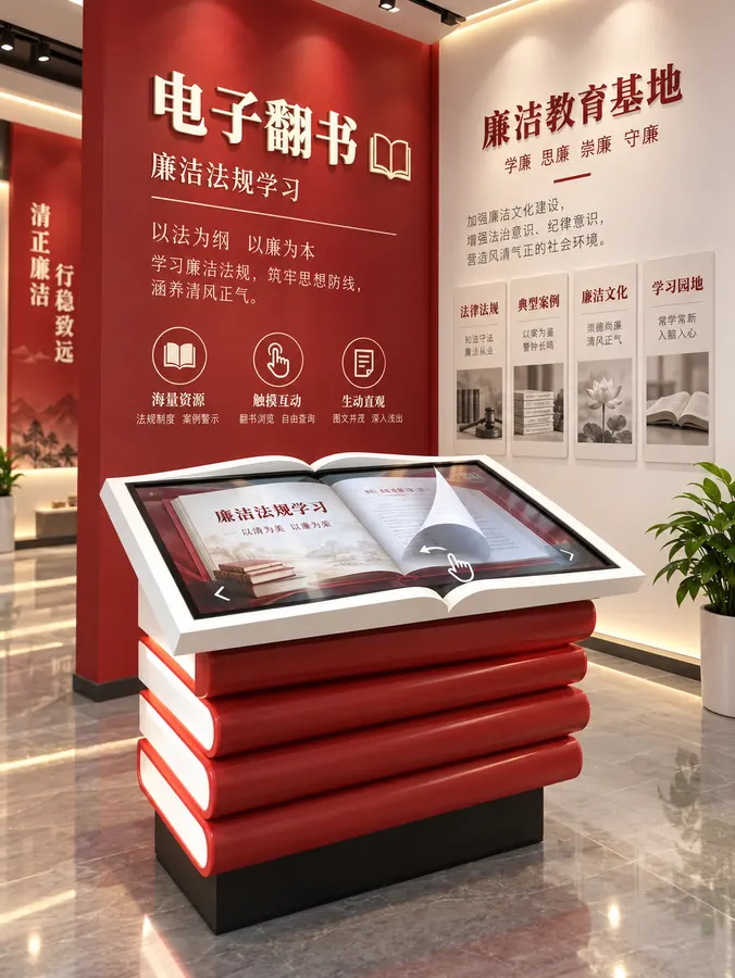 电子翻书产品展示图