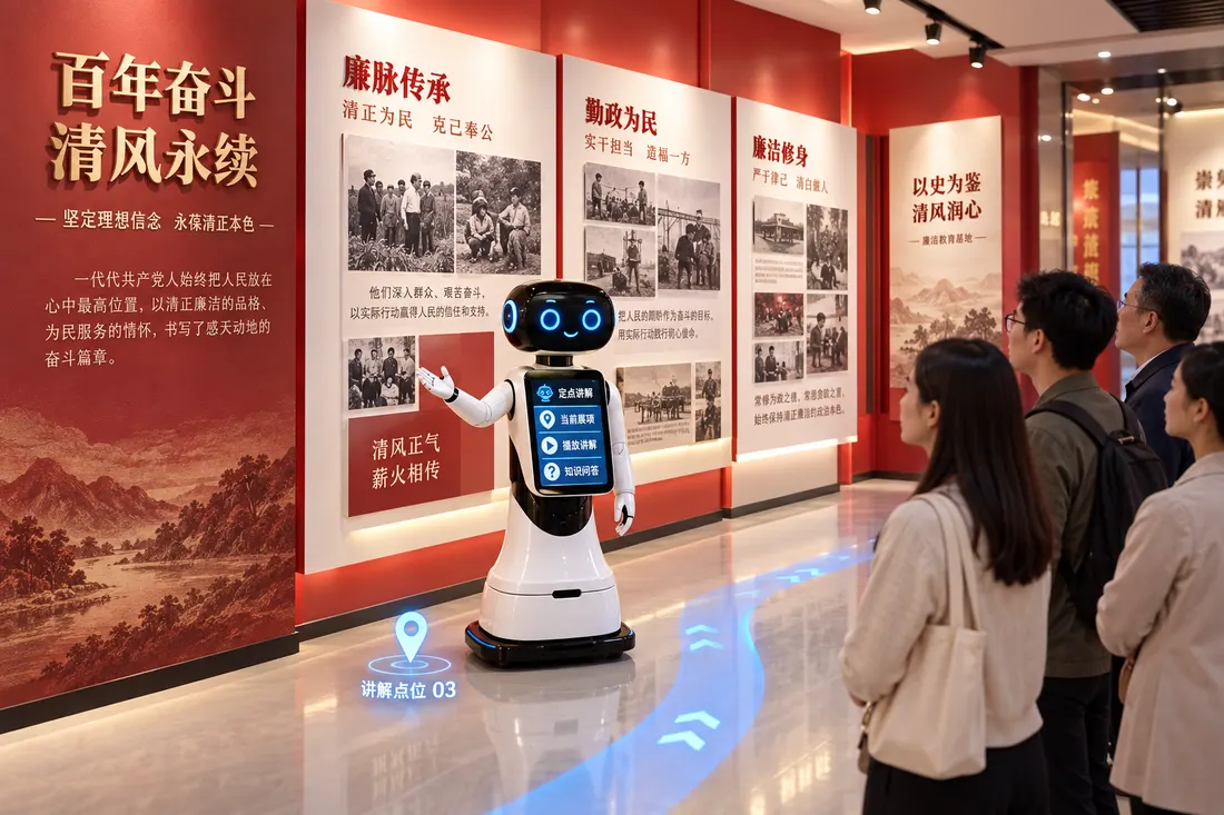 智能导览产品展示图