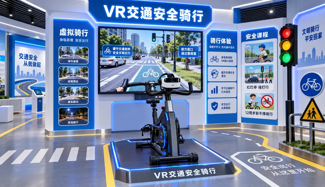 VR 交通安全骑行