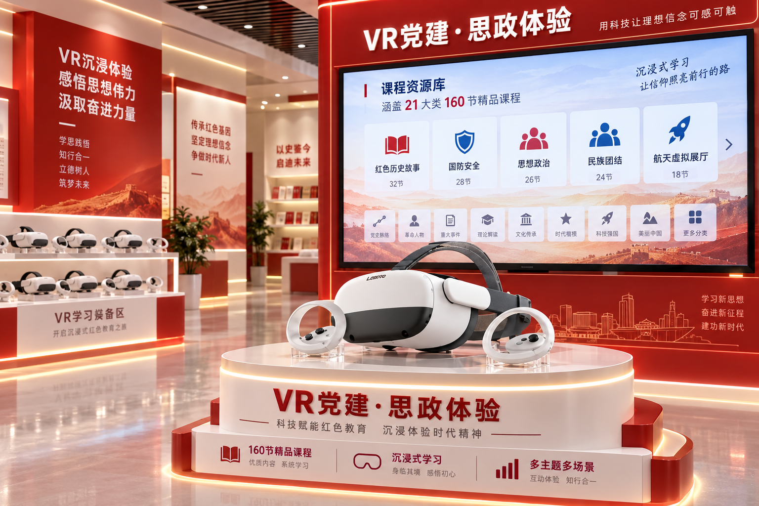 VR / AR技术应用示意
